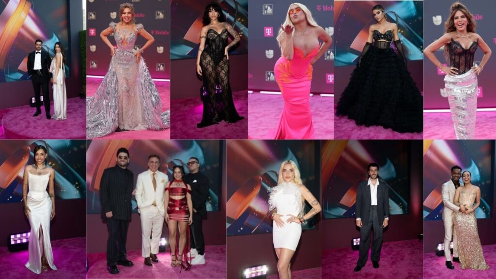 Famosos deslumbran en la alfombra magenta de Premio Lo Nuestro 2026 - Noticias de hoy en República Dominicana | De Último Minuto