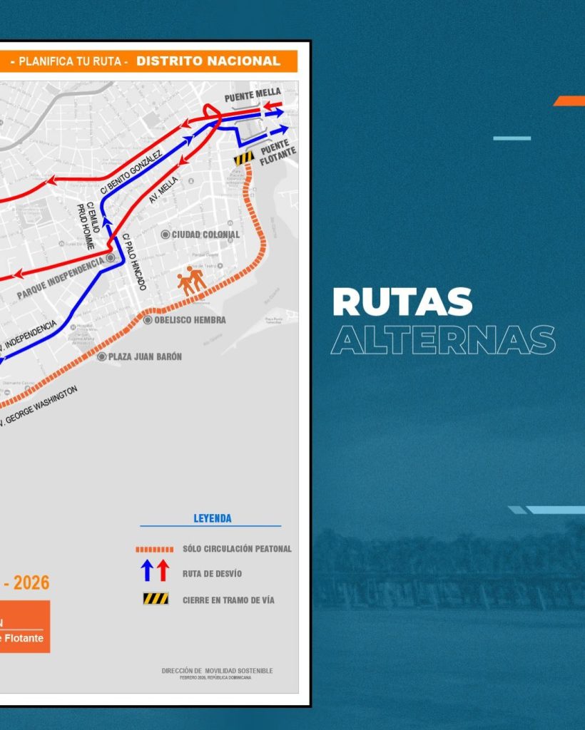 Conozca las vías cerradas y los accesos alternos por desfile en el Malecón | 3 | Conozca las vías cerradas y los accesos alternos por desfile en el Malecón - Noticias de hoy en República Dominicana | De Último Minuto