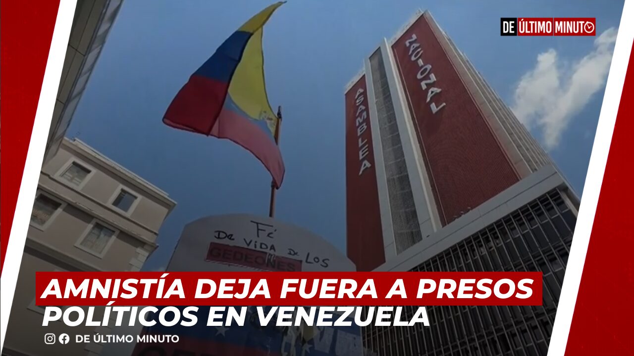 AMNISTÍA DEJA FUERA A PRESOS POLÍTICOS EN VENEZUELA - Noticias de hoy en República Dominicana | De Último Minuto