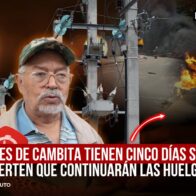 RESIDENTES DE CAMBITA TIENEN CINCO DÍAS SIN LUZ; ADVIERTEN QUE CONTINUARÁN LAS HUELGAS - Noticias de hoy en República Dominicana | De Último Minuto