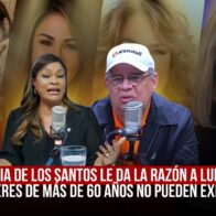 ALTAGRACIA DE LOS SANTOS LE DA LA RAZÓN A LUISÍN: “LAS MUJERES DE MÁS DE 60 AÑOS NO PUEDEN EXIGIR” - Noticias de hoy en República Dominicana | De Último Minuto