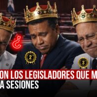 ESTOS SON LOS LEGISLADORES QUE MÁS FALTAN A SESIONES - Noticias de hoy en República Dominicana | De Último Minuto