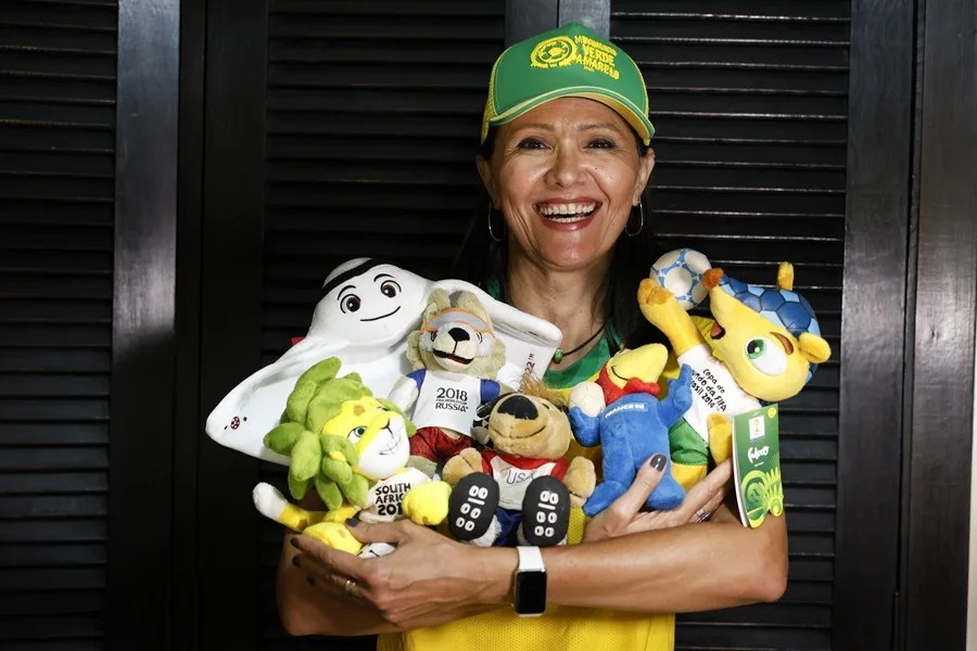 Seguir a Brasil en cada Mundial: la pasión que guía la vida de Ynara Correa da Costa