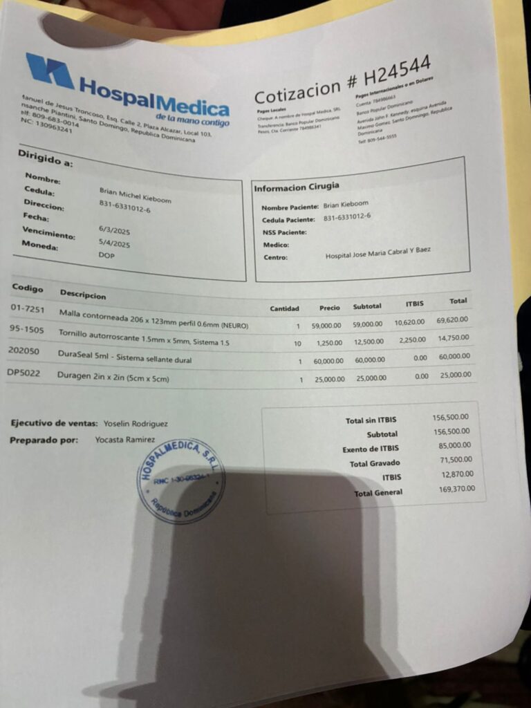 Joven solicita ayuda para cirugía que le dejó secuelas neurológicas | 2 | Joven solicita ayuda para cirugía que le dejó secuelas neurológicas - Noticias de hoy en República Dominicana | De Último Minuto