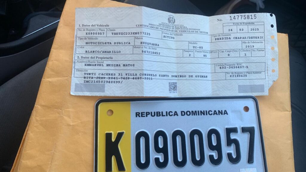 Ciudadano asegura la Policía Nacional retiene su motocicleta por presunto interés del hijo de un General | 2 | Ciudadano asegura la Policía Nacional retiene su motocicleta por presunto interés del hijo de un General - Noticias de hoy en República Dominicana | De Último Minuto
