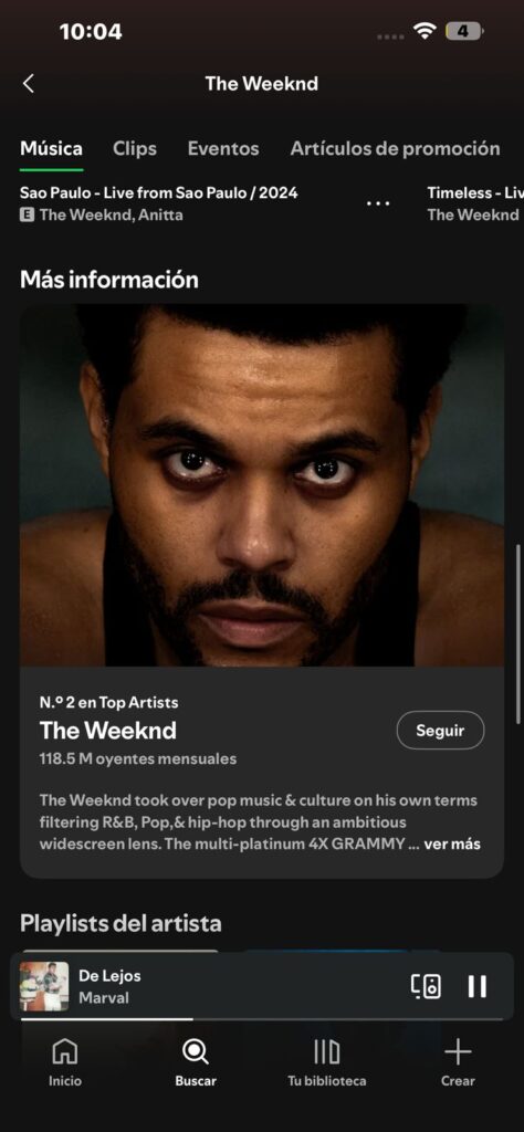 Bad Bunny sube al #2 mundial en oyentes mensuales de Spotify y supera a The Weeknd | 3 | Bad Bunny sube al #2 mundial en oyentes mensuales de Spotify y supera a The Weeknd - Noticias de hoy en República Dominicana | De Último Minuto