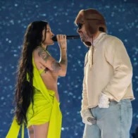 Ángela Aguilar deja de seguir a Bad Bunny tras aparición de Cazzu en concierto en Argentina