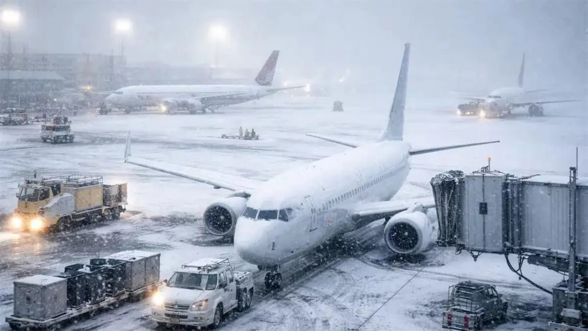 Tormenta invernal en EEUU provoca cancelación de al menos 46 vuelos hacia y desde RD - Noticias de hoy en República Dominicana | De Último Minuto