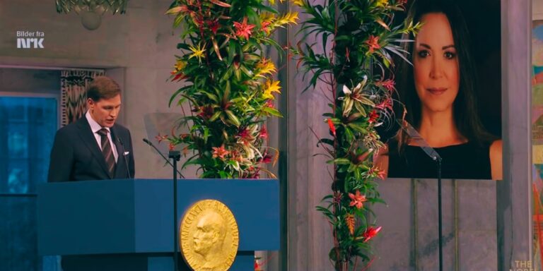 El Instituto Nobel confirma la filtración de Nobel a María Corina Machado, pero no puede determinar cómo