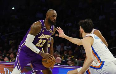 NBA: Thunder reaccionan ante Lakers y Cavaliers asaltan Denver en jornada marcada por peleas