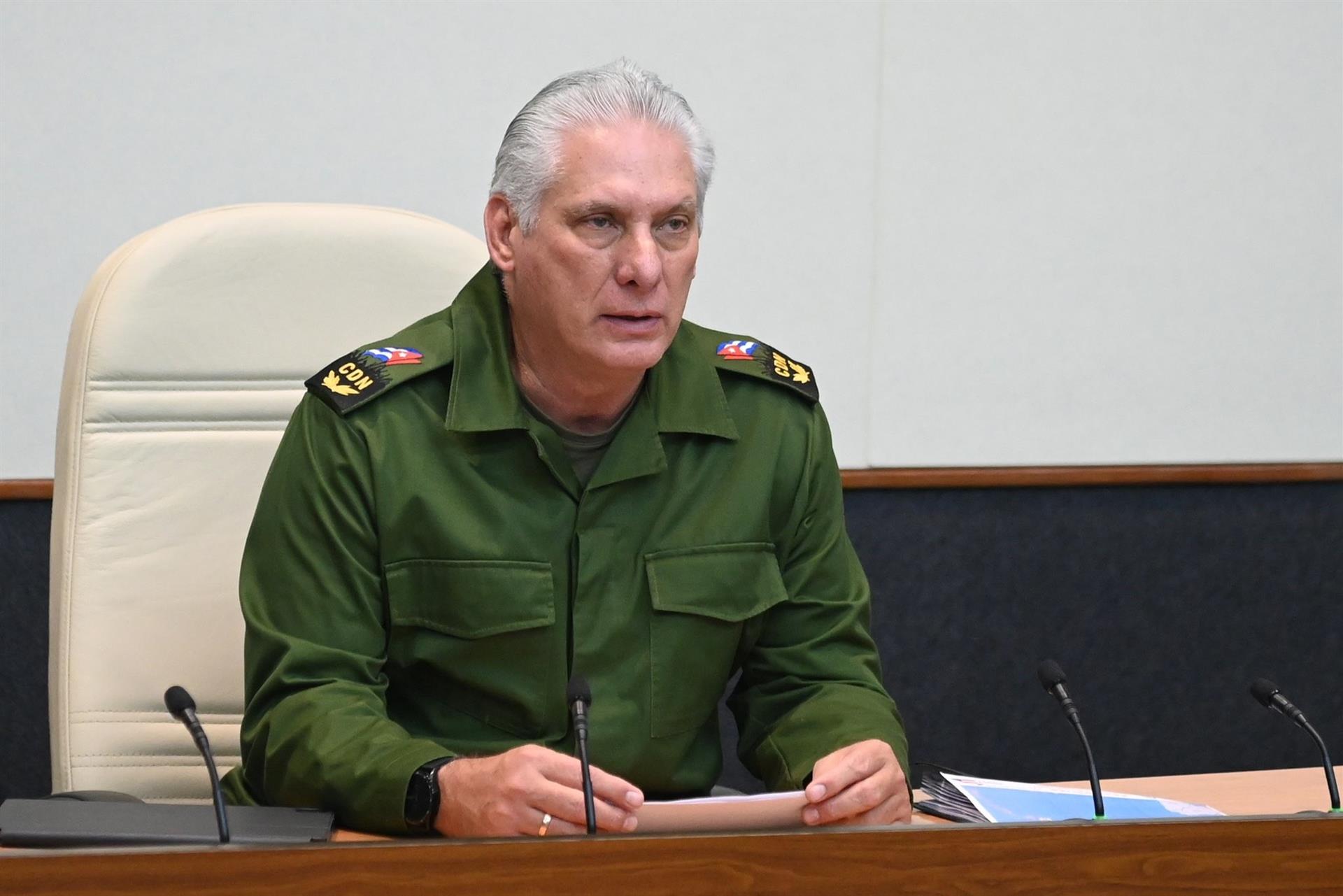 Presidente de Cuba advierte que habrá consecuencias para quienes protestaron por apagones - Noticias de hoy en República Dominicana | De Último Minuto