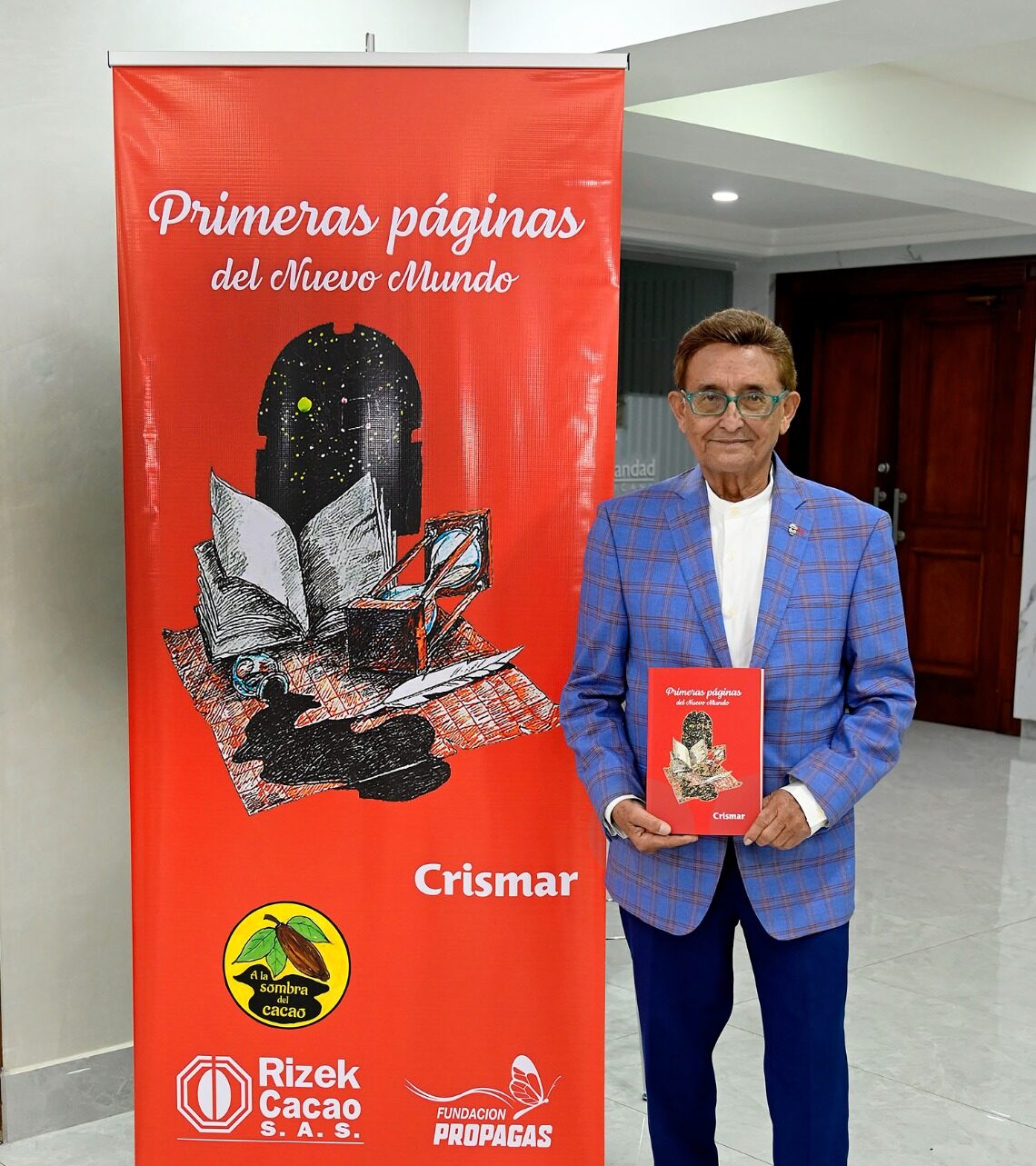 Rizek Cacao y Fundación Propagas presentan “Primeras páginas del Nuevo Mundo” de Cristian Martínez Villanueva