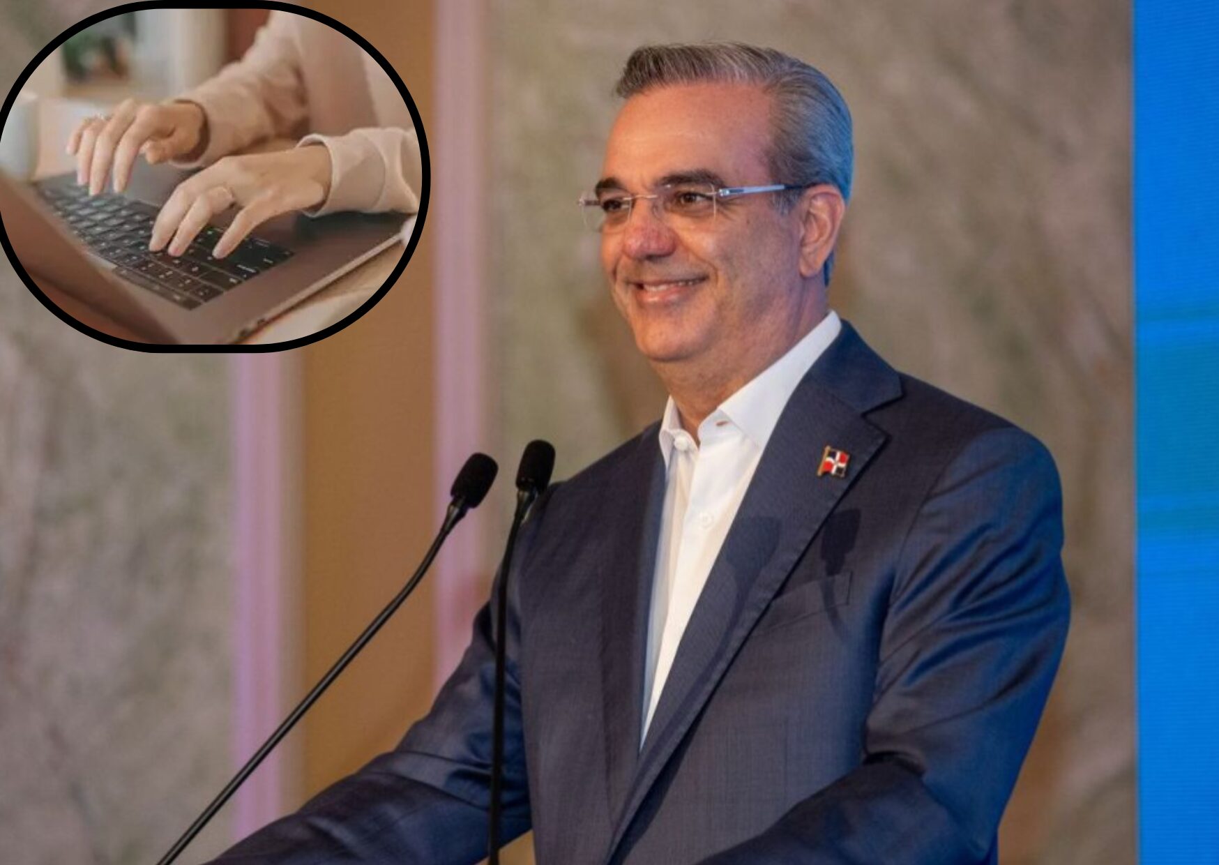 Abinader exhorta a las empresas a adoptar esquemas de trabajo remoto para alivianar presión económica