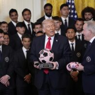 Trump elogia a Messi durante visita del Inter Miami campeón de la MLS a la Casa Blanca - Noticias de hoy en República Dominicana | De Último Minuto
