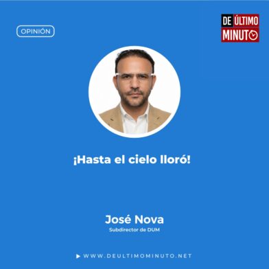 ¡Hasta el cielo lloró!