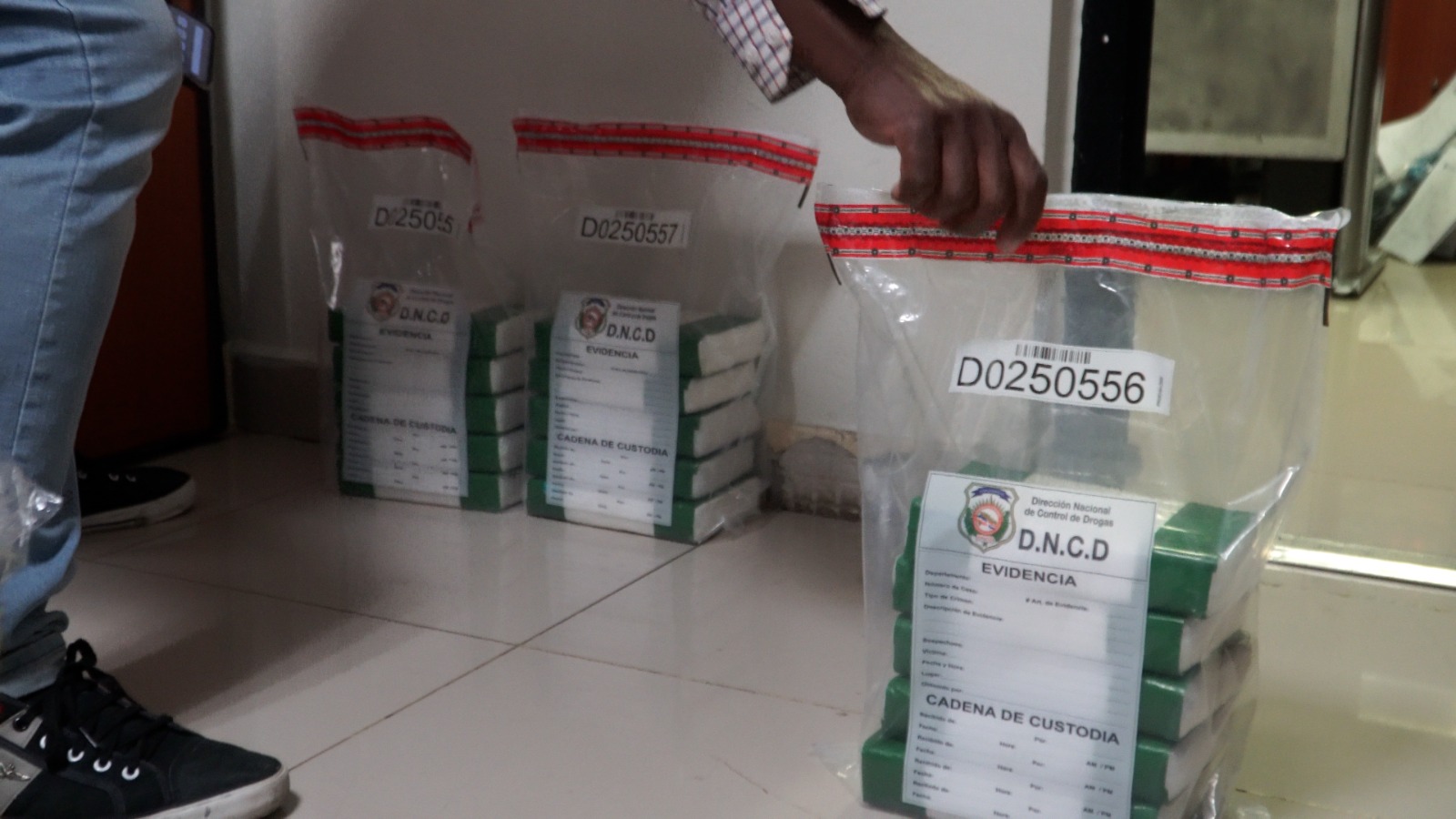 DNCD incauta más de 17,000 gramos de presunta cocaína en Los Alcarrizos