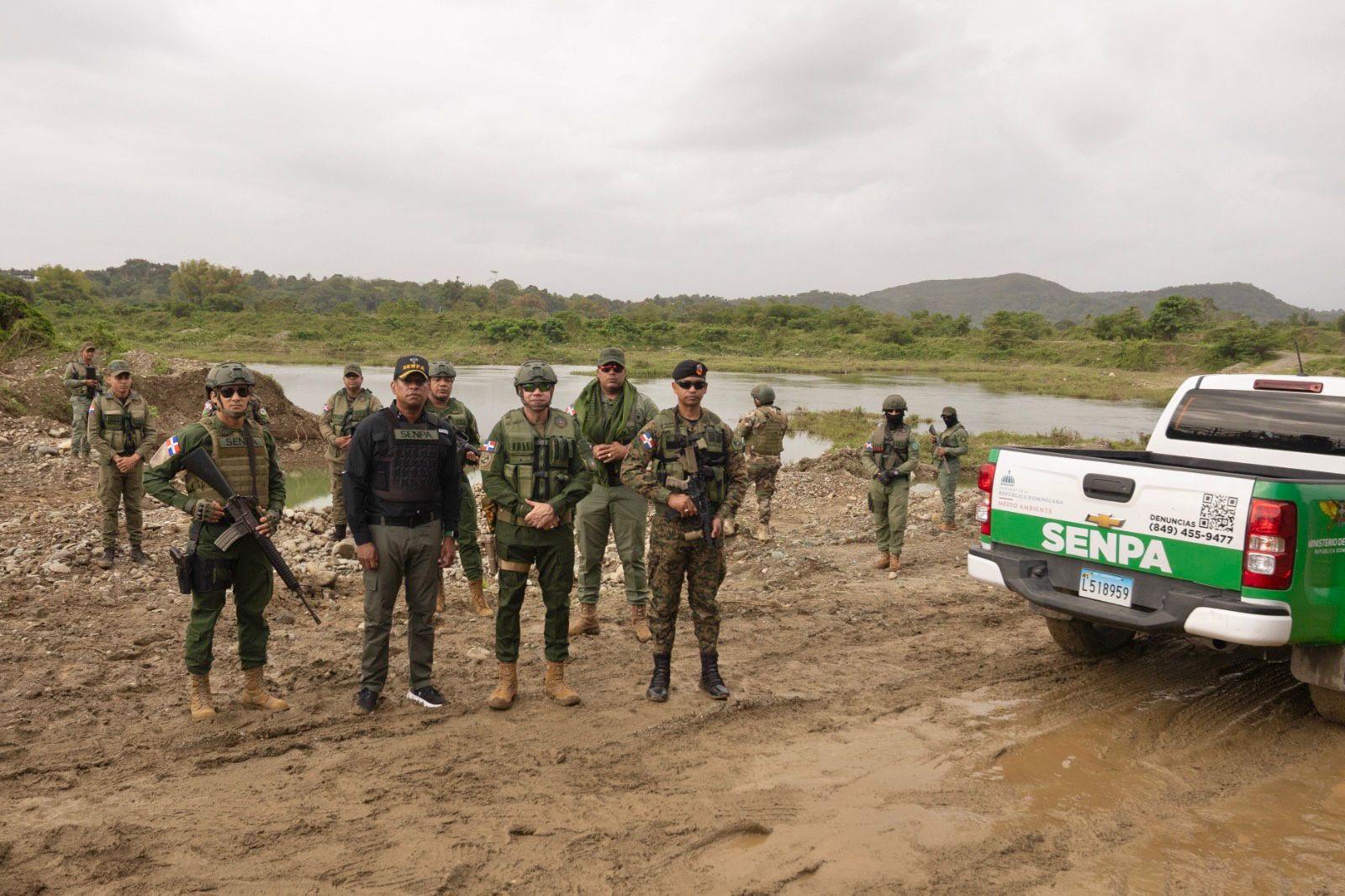 Efectivos del SENPA inician interdicciones permanentes en zonas sensibles del río Haina