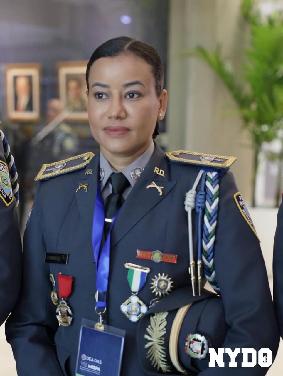 Reconocen a la directora regional Sur Central, coronel Ana Jiménez Cruceta, en el Mes de la Historia de la Mujer en NY