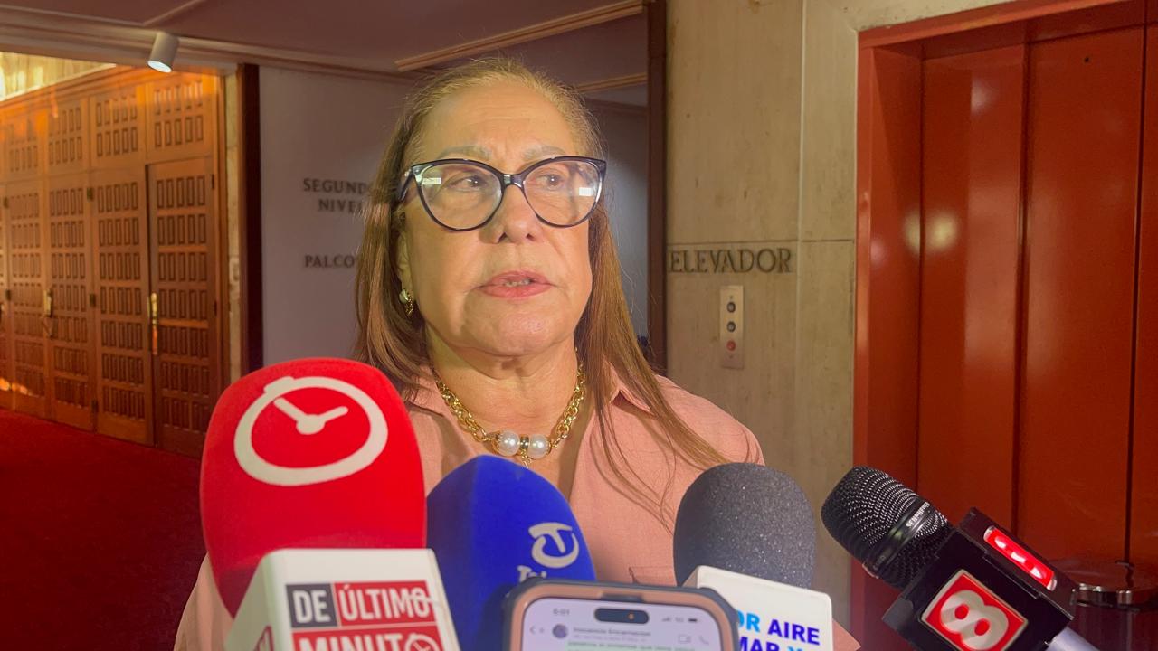 Rosa Santos cuestiona caminata contra exploración minera en Santiago y pide “reflexionar” por costo del combustible