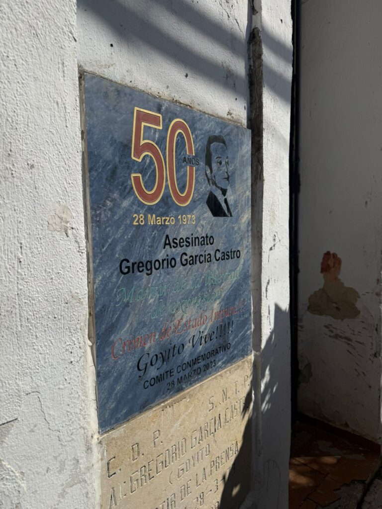 CDP conmemora 53 años del asesinato de Gregorio García Castro y reitera reclamo de justicia - Noticias de hoy en República Dominicana | De Último Minuto