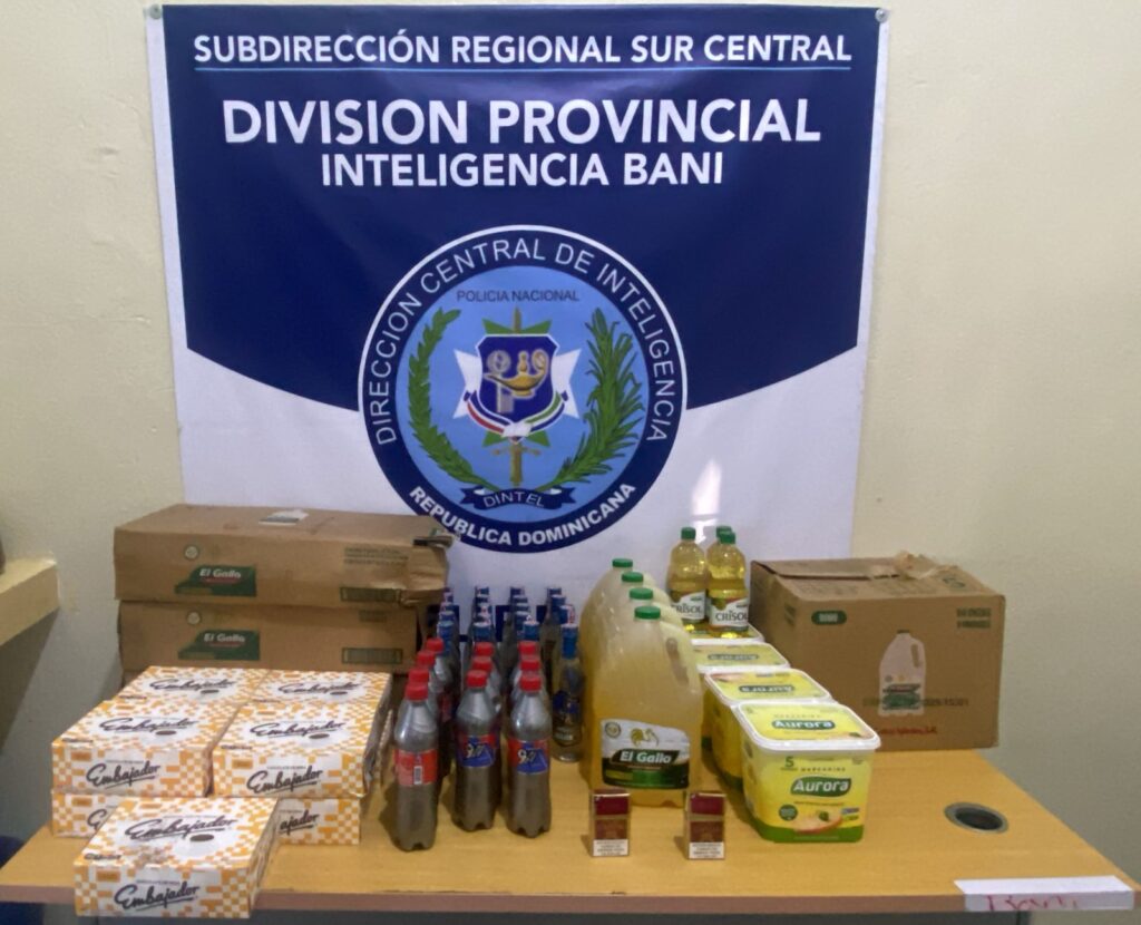 Allanamientos y operativos del DINTEL junto al MP dejan seis detenidos y más de 1,900 cigarrillos ocupados