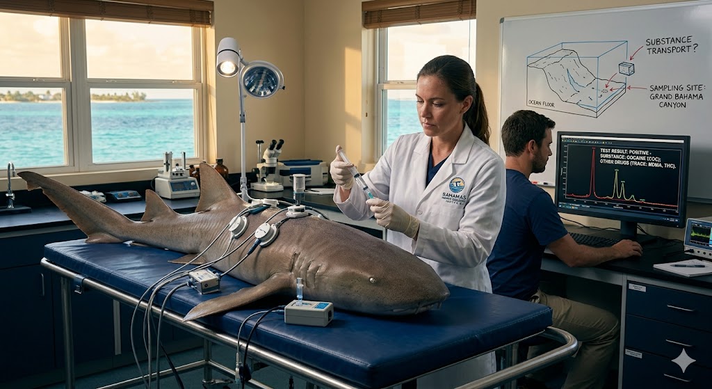 Impactante hallazgo: tiburones en Bahamas presentan rastros de cocaína en su organismo