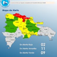 COE eleva a roja la alerta para Puerto Plata y Espaillat ante fuertes lluvias - Noticias de hoy en República Dominicana | De Último Minuto