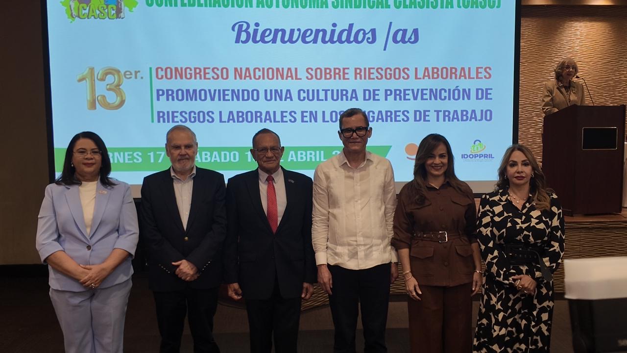 Autoridades abogan por entornos laborales más seguros en congreso de la CASC - Noticias de hoy en República Dominicana | De Último Minuto