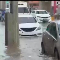 Trabajos del Monorriel provocan nuevas inundaciones en la avenida Las Carreras en Santiago - Noticias de hoy en República Dominicana | De Último Minuto