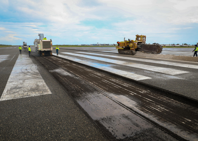 Aerodom inicia modernización de la pista principal del AILA para fortalecer seguridad operativa - Noticias de hoy en República Dominicana | De Último Minuto