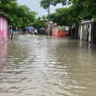Inundaciones afectan comunidades de Nagua tras intensas lluvias