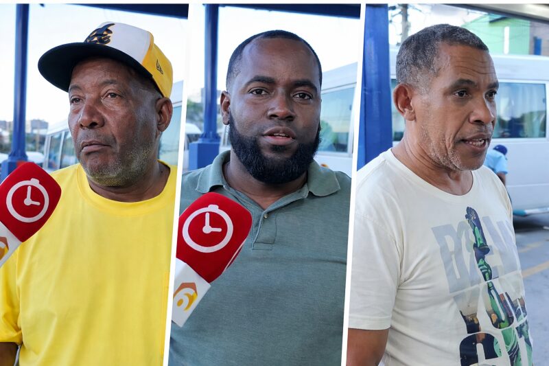 Flujo de pasajeros hacia el Cibao se mantiene bajo en Miércoles Santo