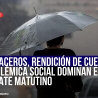 AGUACEROS, RENDICIÓN DE CUENTAS Y POLÉMICA SOCIAL DOMINAN EL DEBATE MATUTINO - Noticias de hoy en República Dominicana | De Último Minuto
