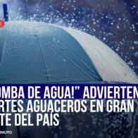 “¡BOMBA DE AGUA!” ADVIERTEN FUERTES AGUACEROS EN GRAN PARTE DEL PAÍS - Noticias de hoy en República Dominicana | De Último Minuto