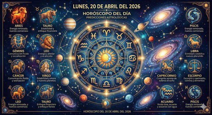 Horóscopo del 20 de abril de 2026