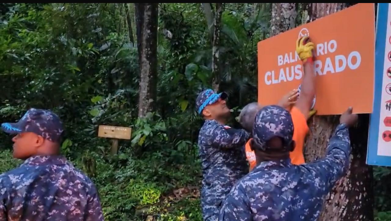 Cierran balnearios en Monseñor Nouel por lluvias asociadas a vaguada