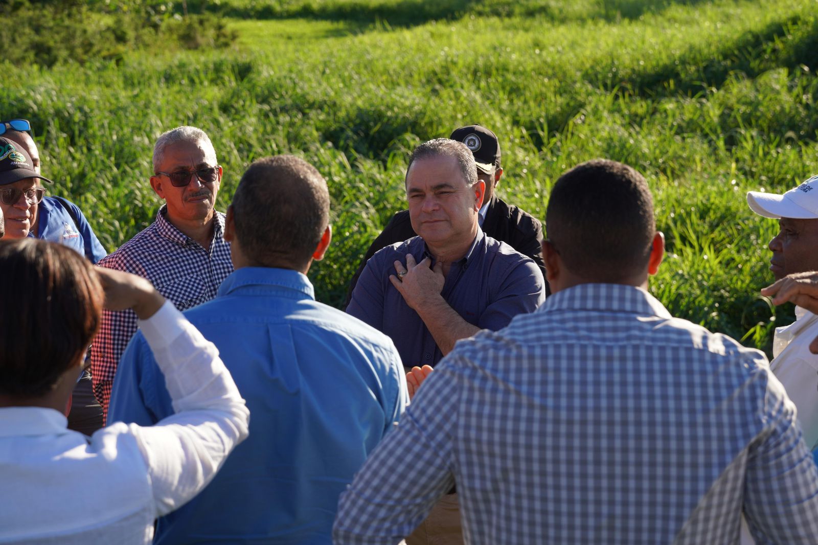 Ministro de Agricultura, Francisco Oliverio Espaillat.