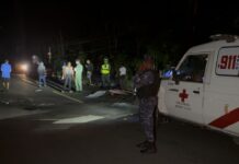 Dos muertos y una herida grave en accidente de motocicletas en carretera Bayaguana–Copey Dos muertos y una herida grave en accidente de motocicletas en carretera Bayaguana–Copey