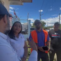 Gobernadora supervisa zonas afectadas por inundaciones en Villarpando, Azua