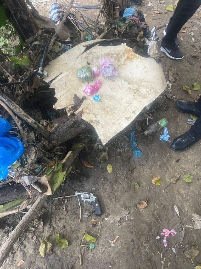 Policía nacional ocupa drogas y arma de fuego en operativo preventivo en La Vega - Noticias de hoy en República Dominicana | De Último Minuto