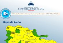 COE coloca 20 provincias en alerta amarilla ante amenaza de fuertes lluvias