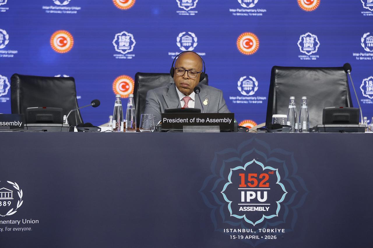 Alfredo Pacheco preside 152.ª Asamblea de la Unión Interparlamentaria en Estambul, Turquía