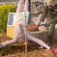 Soldado israelí destruye estatua de Cristo en Líbano; Netanyahu condena el hecho