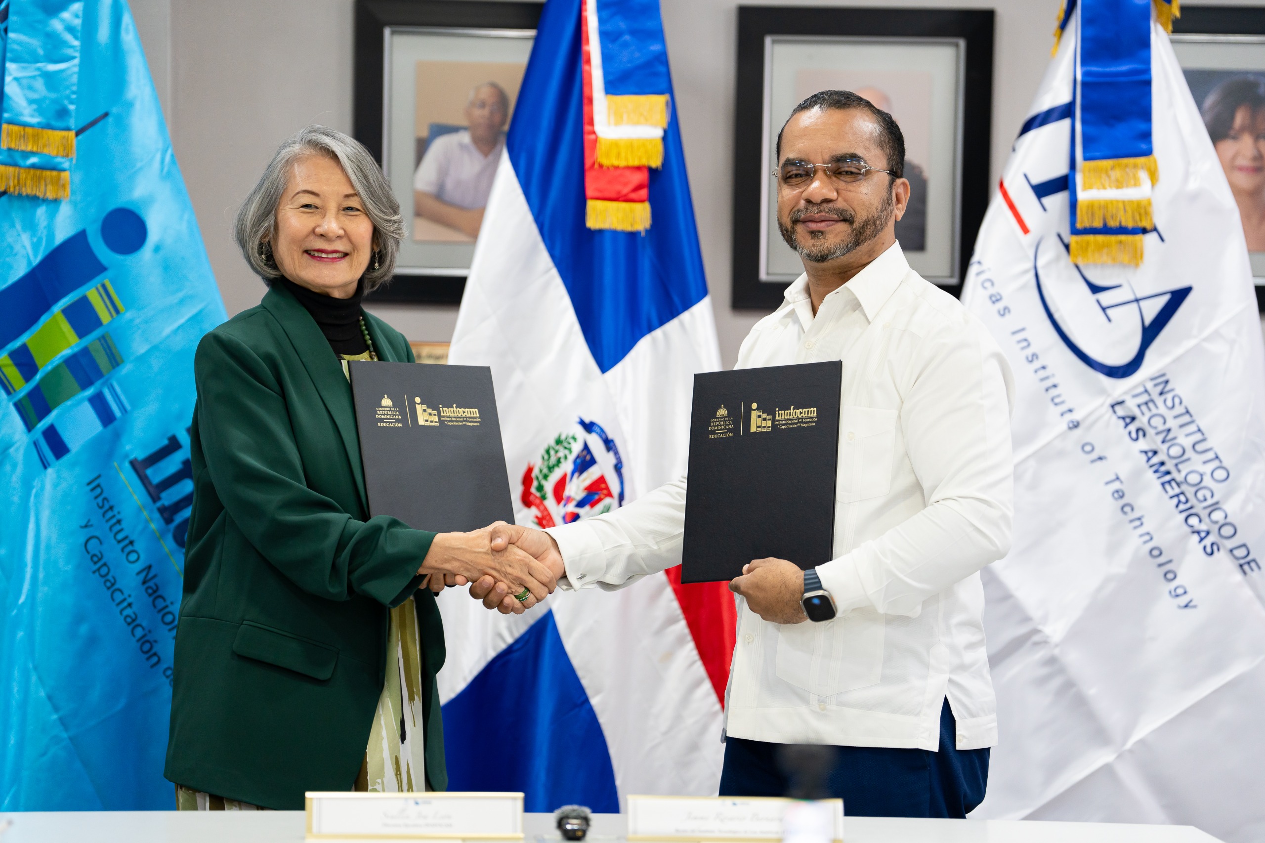 INAFOCAM e ITLA fortalecen evaluación e investigación educativa con interoperabilidad tecnológica