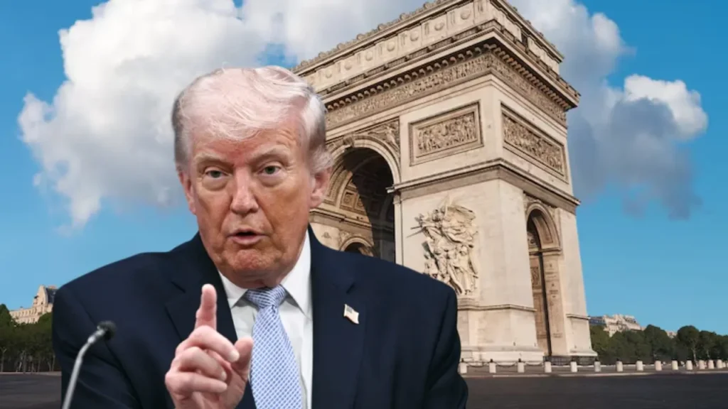 La Casa Blanca presenta los planes de Trump para erigir un arco del triunfo en Washington