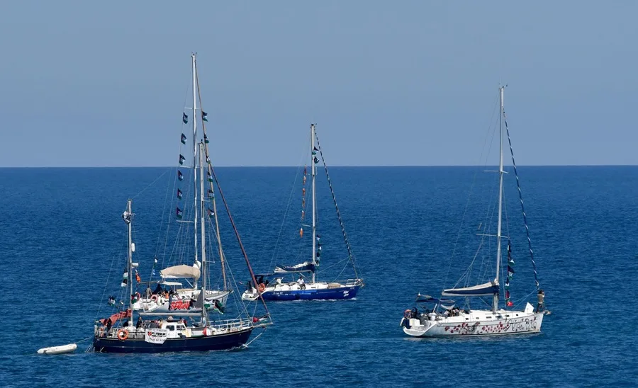 La Flotilla rumbo a Gaza denuncia haber sido interceptada por barcos de Israel - Noticias de hoy en República Dominicana | De Último Minuto