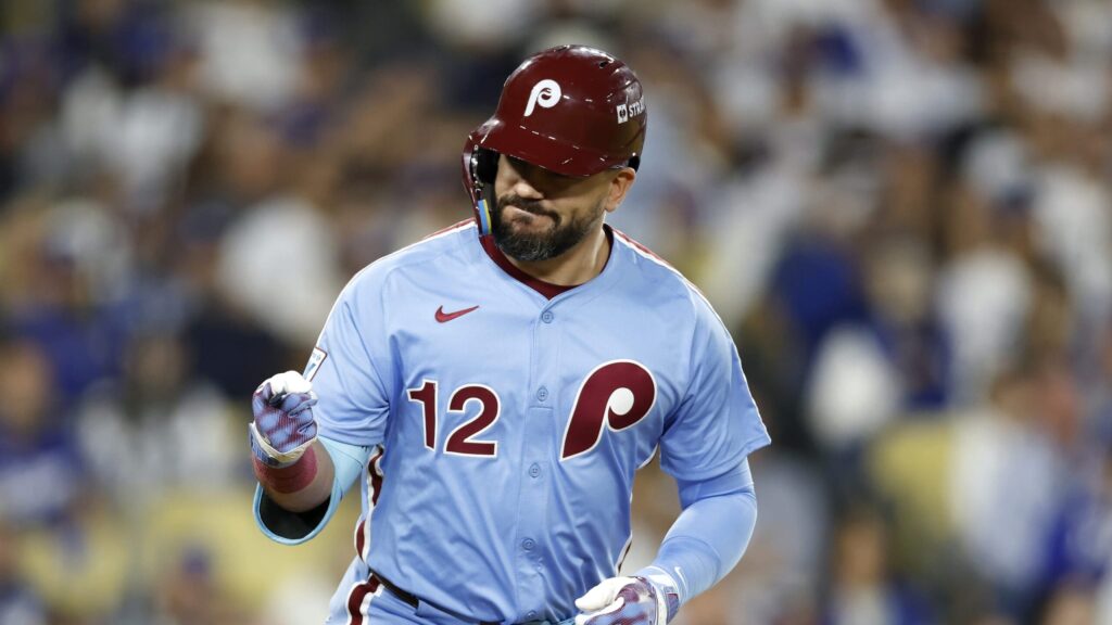 Schwarber llega a 350 jonrones y Crawford deja en el terreno a los Gigantes
