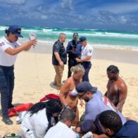 Colombiano muere tras ser arrastrado por olas en Bávaro
