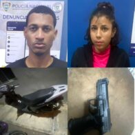 PN detiene un hombre y una mujer tras presunto atraco en banca de apuesta y sustraer una pasola - Noticias de hoy en República Dominicana | De Último Minuto