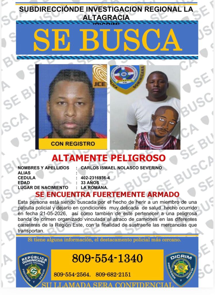 Policía busca a tres hombres por ataque armado contra patrulla en Higüey - Noticias de hoy en República Dominicana | De Último Minuto